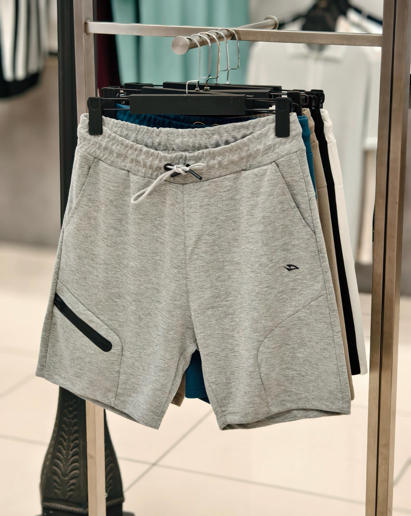 As-232 Zip Cotton Men's short