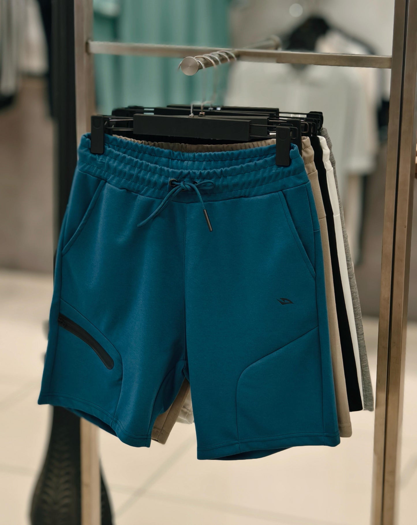 As-232 Zip Cotton Men's short