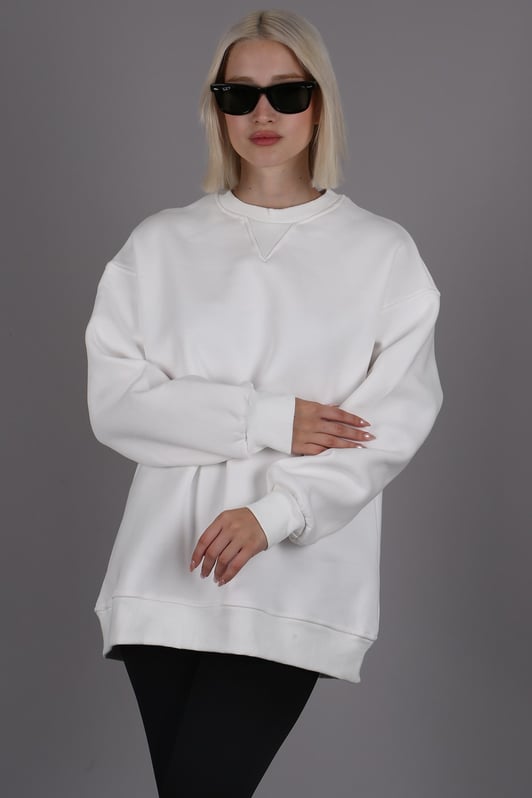 Women Camisole Style Oversize Sweatshirt 1567