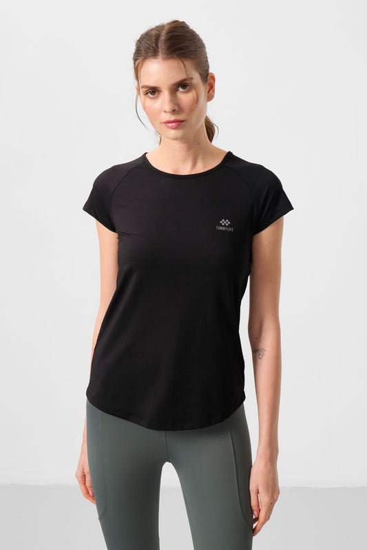 97101 WMN T-SHIRT OPEN CCLE BACK TOMMY LIFE