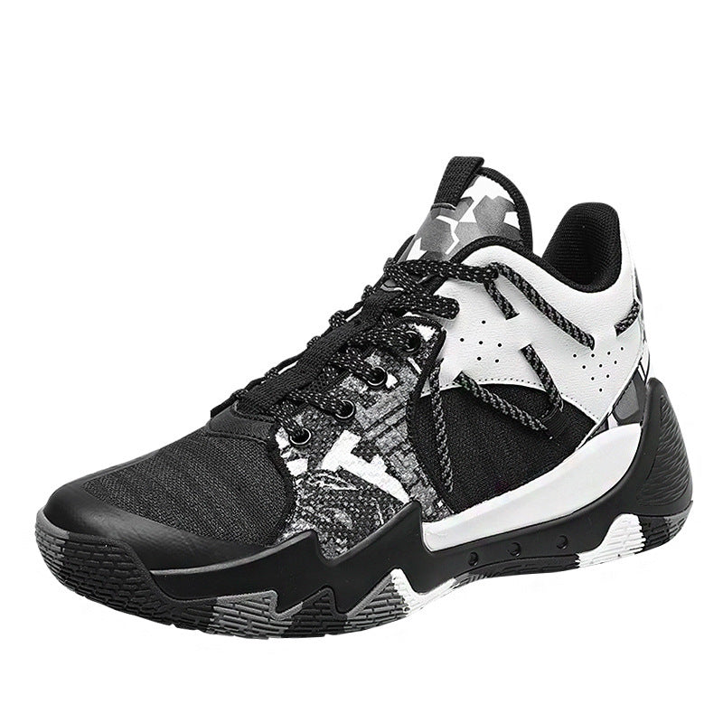 5163 Women's Men's Streetball Shoes Fashion Mens Womens for High Basketball Shoes Athletic Shoes