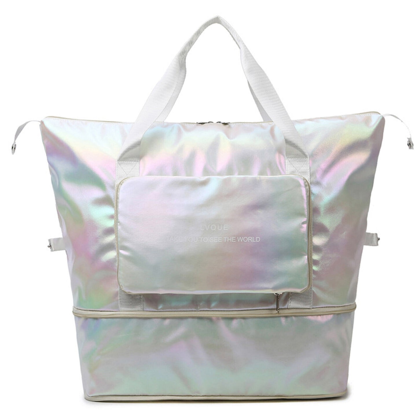 Metallic Sheen & Forward Style Travel Bag 3200