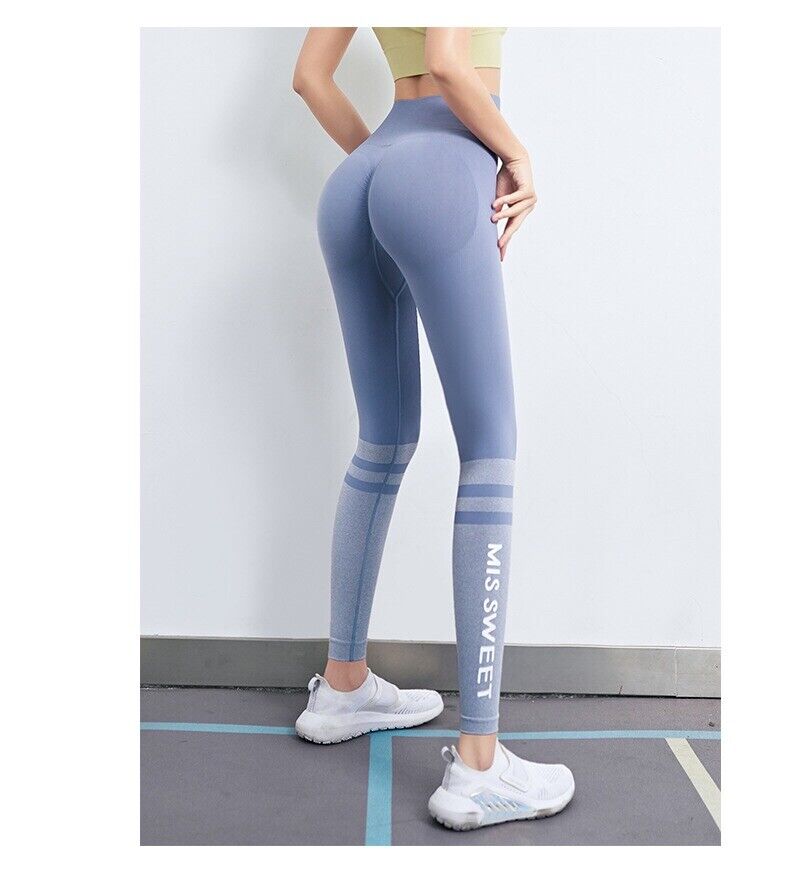 Women's Scrunch Butt Lifting Leggings High Waisted Booty Workout Gym Yoga Pants 706026