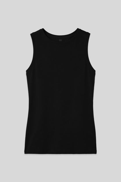 97313 Slim Fit Basic Crew Neck Wmn Tank Top