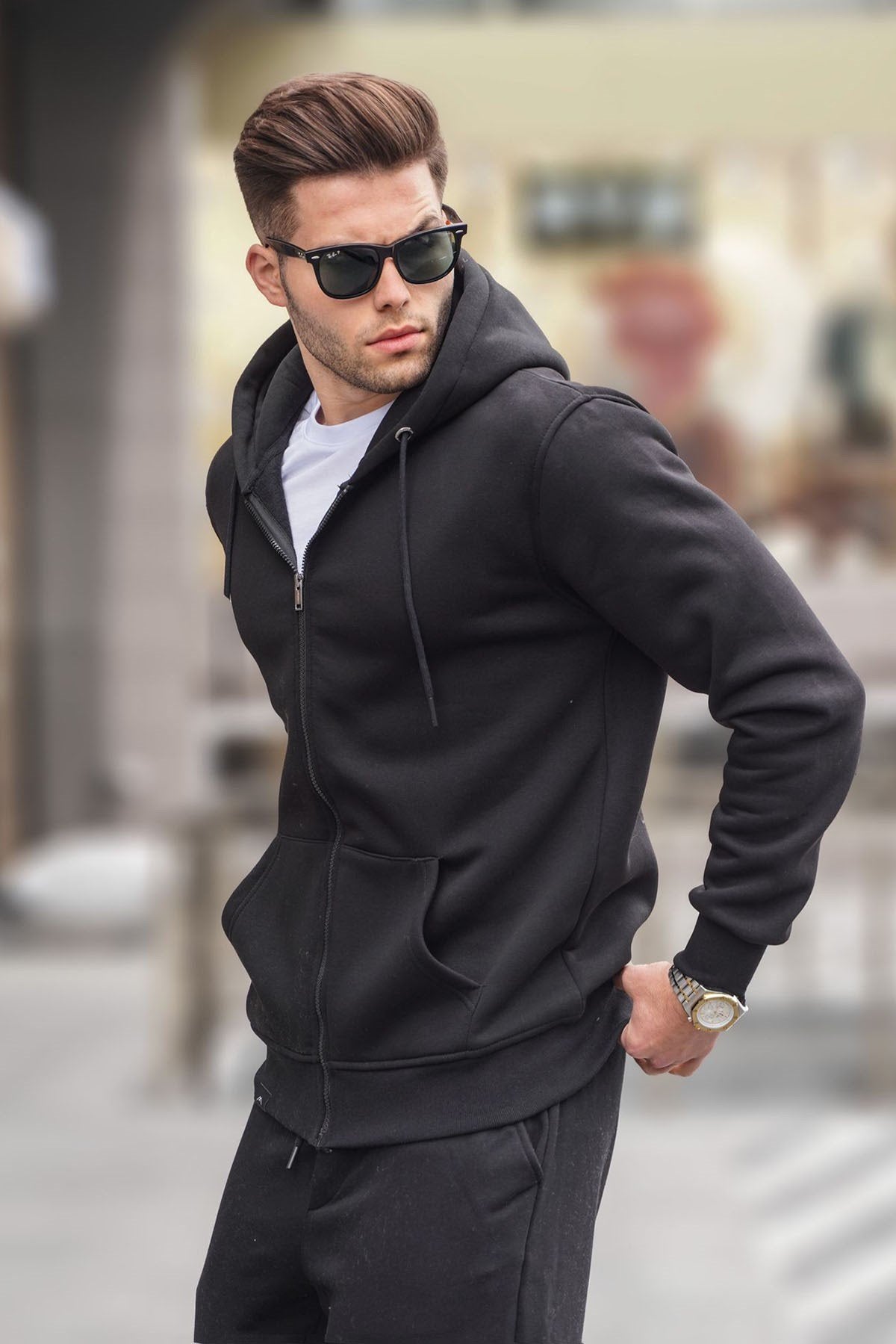 6033 Regular Fit Hoodie Sweatshirt